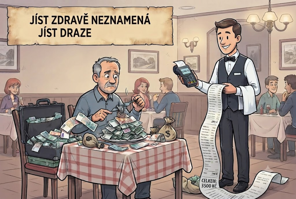 Jíst zdravě neznamená jíst draze