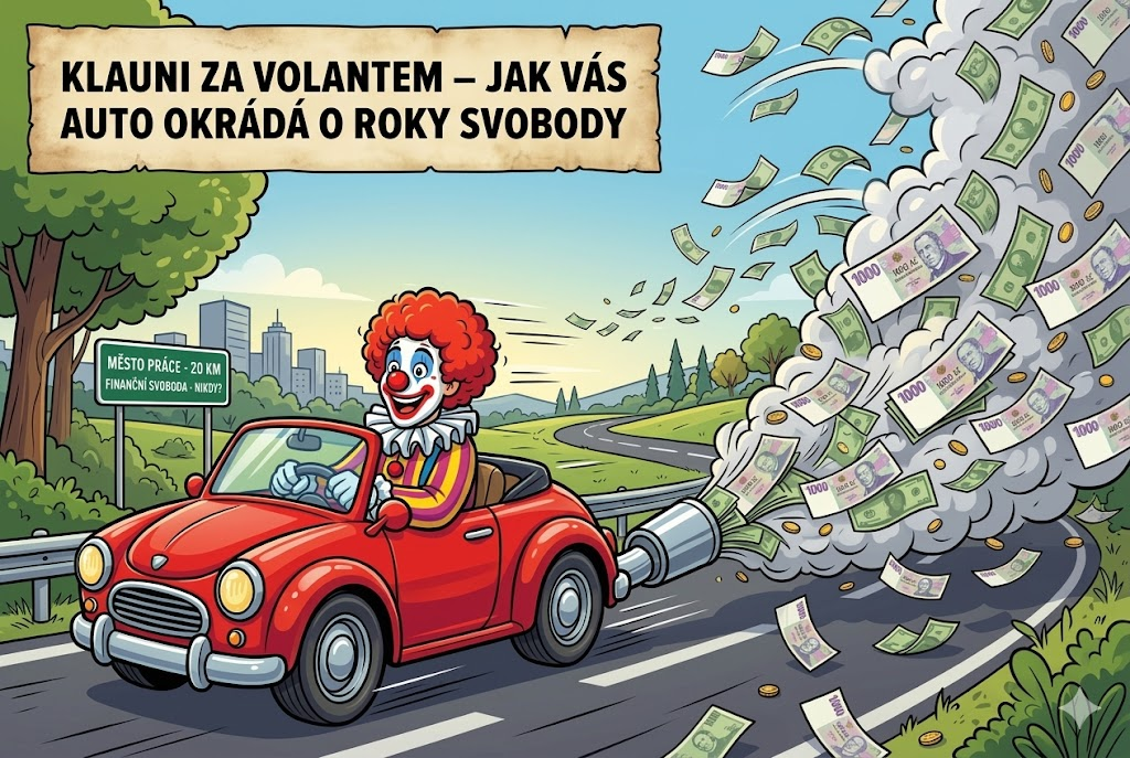 Klauni za volantem - Jak vás auto okrádá o roky svobody